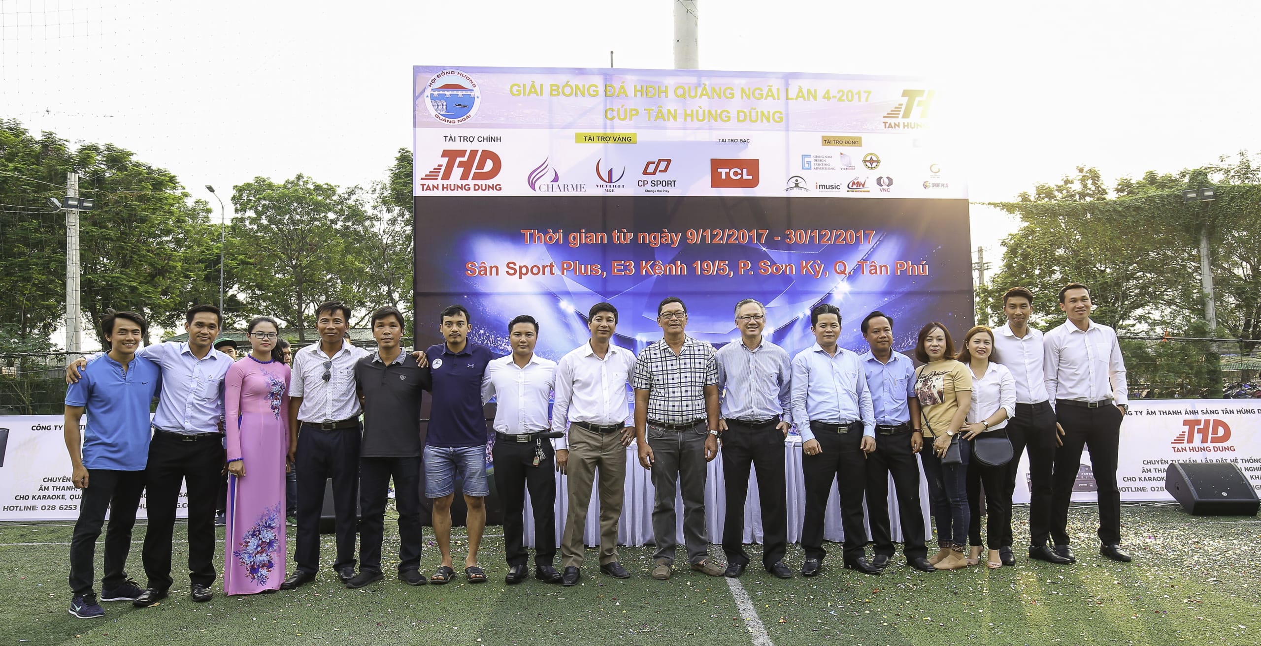 Tưng bừng ngày hội bóng đá đồng hương Quảng Ngãi tại Tp.HCM