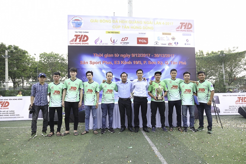Tưng bừng ngày hội bóng đá đồng hương Quảng Ngãi tại Tp.HCM