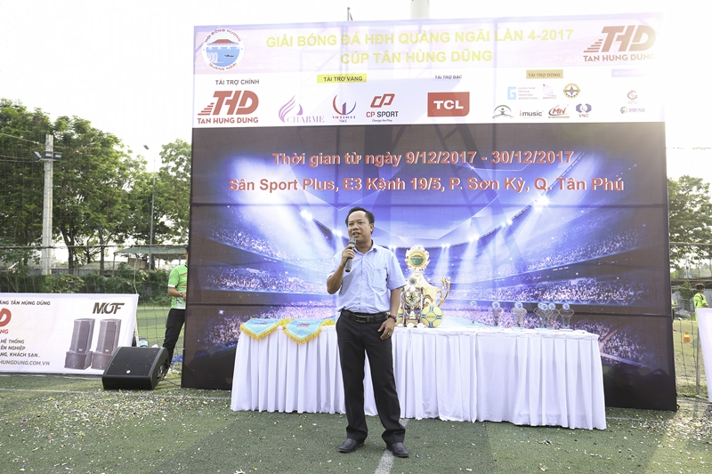 Tưng bừng ngày hội bóng đá đồng hương Quảng Ngãi tại Tp.HCM