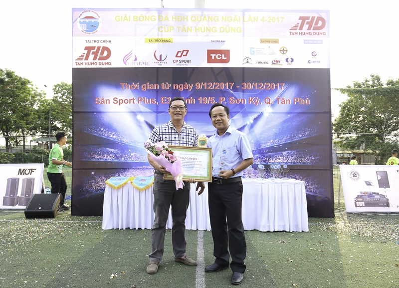 Tưng bừng ngày hội bóng đá đồng hương Quảng Ngãi tại Tp.HCM