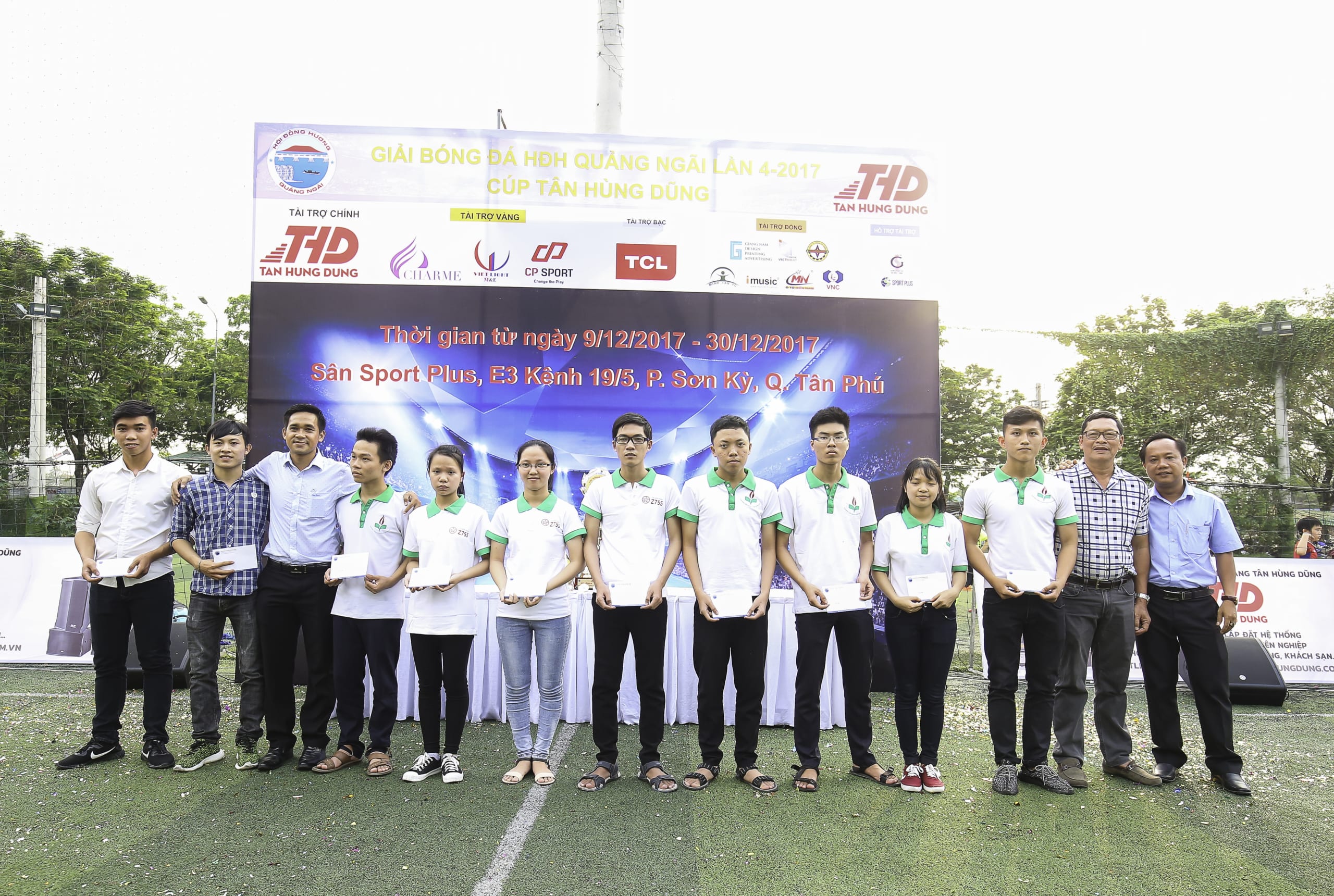Tưng bừng ngày hội bóng đá đồng hương Quảng Ngãi tại Tp.HCM