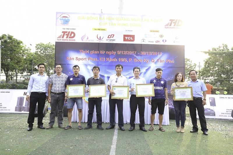 Tưng bừng ngày hội bóng đá đồng hương Quảng Ngãi tại Tp.HCM