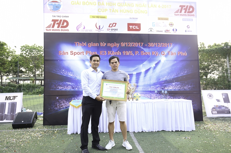 Tưng bừng ngày hội bóng đá đồng hương Quảng Ngãi tại Tp.HCM