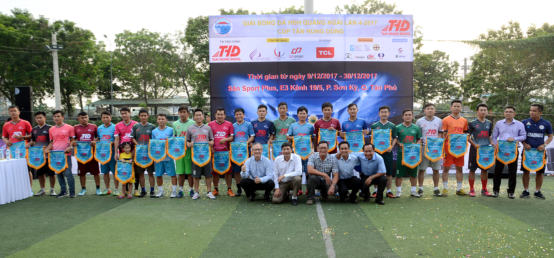 Tưng bừng ngày hội bóng đá đồng hương Quảng Ngãi tại Tp.HCM