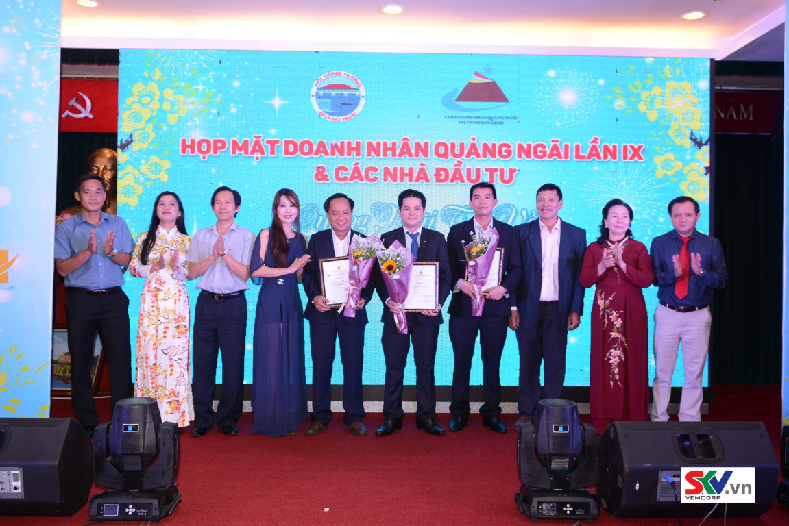Ban chấp hành CLB Doanh Nhân Quảng Ngãi tại Tp. HCM
