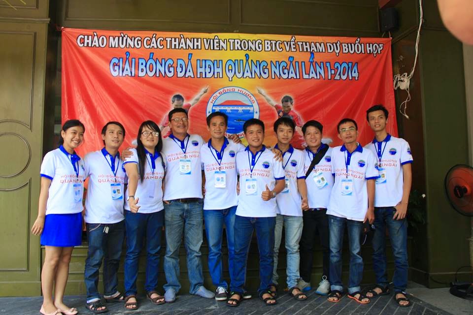 Chào mừng các thành viên BTC về họp giải bóng đá HĐH Quảng Ngãi lần 1-2014