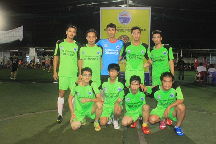 Phổ Thuận FC - Đội bóng tham dự giải HĐH Quảng Ngãi lần 1-2014