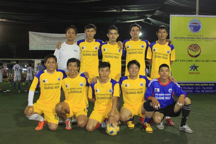 TAO VUI FC - Đội bóng tham dự giải HĐH Quảng Ngãi lần 1-2014