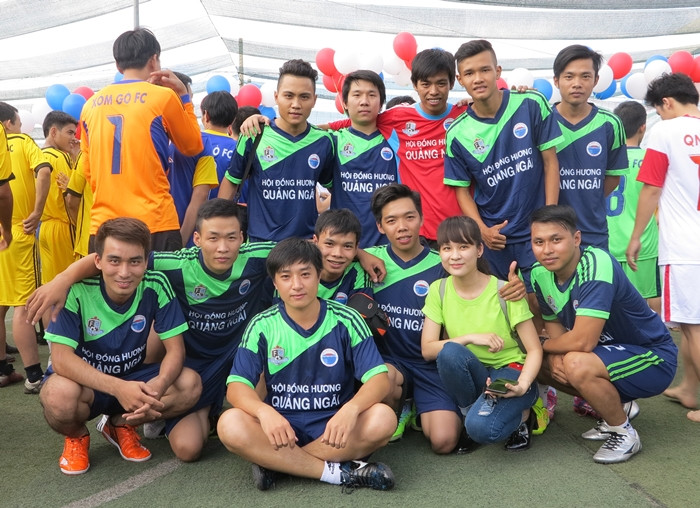 Trà Bồng FC - Đội bóng tham dự giải HĐH Quảng Ngãi lần 1-2014
