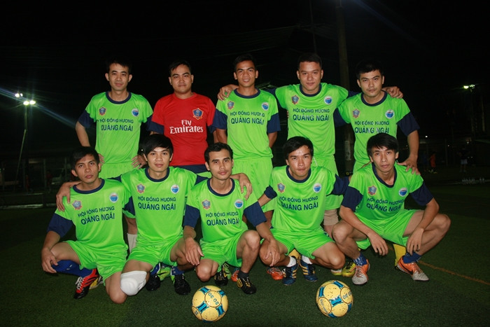 Trà Cau FC - Đội bóng tham dự giải HĐH Quảng Ngãi lần 1-2014
