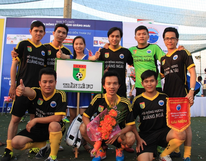 Trần Lê FC - Đội bóng tham dự giải HĐH Quảng Ngãi lần 1-2014