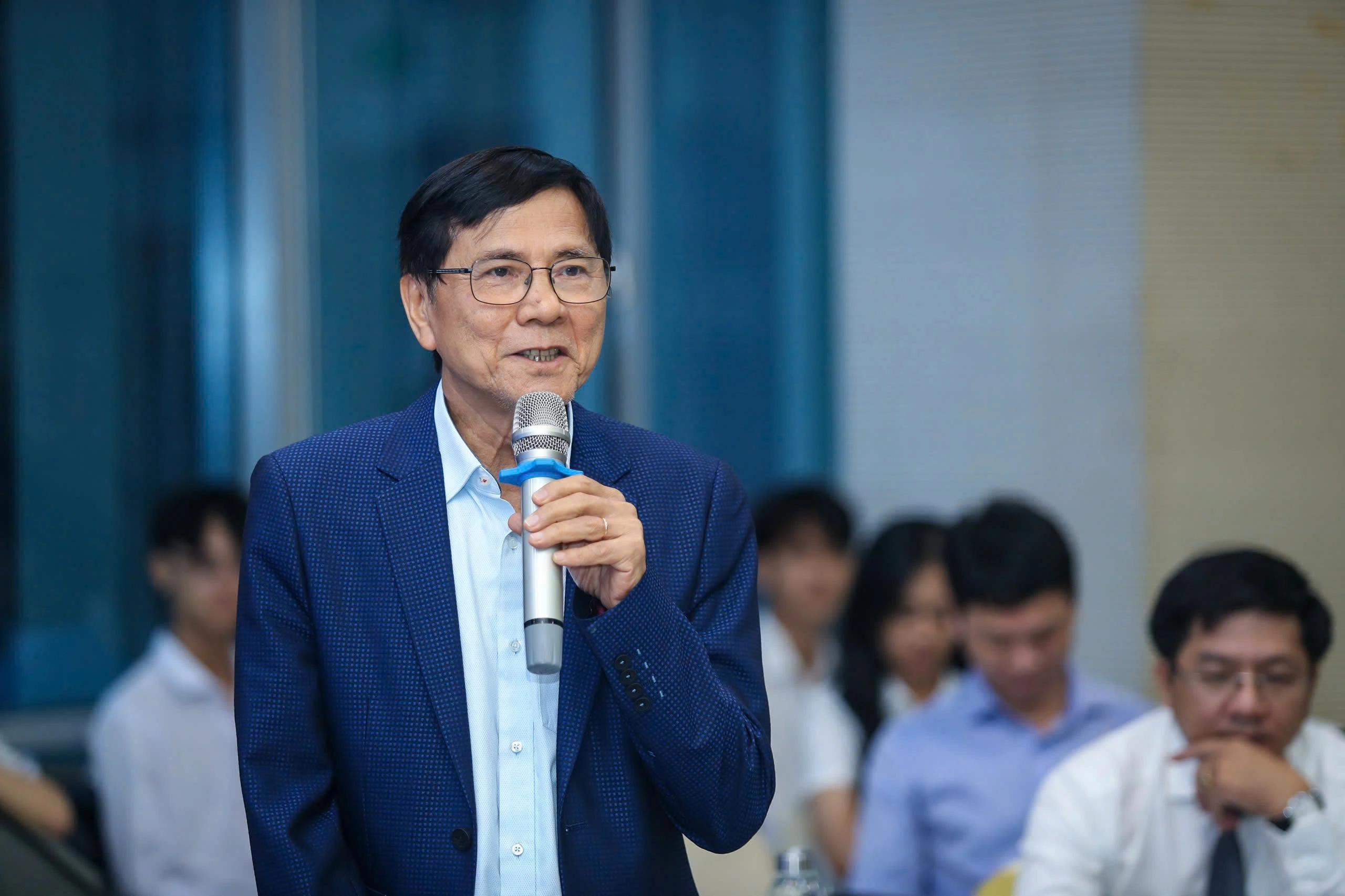 Ông Lê Quốc Ân, cố vấn cao cấp Hiệp hội Dệt may Việt Nam